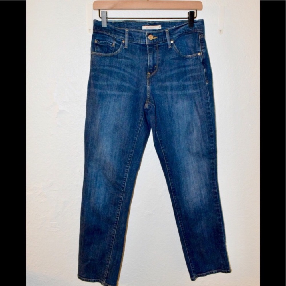 Levi’s Vintage 505 orange label straight leg jeans